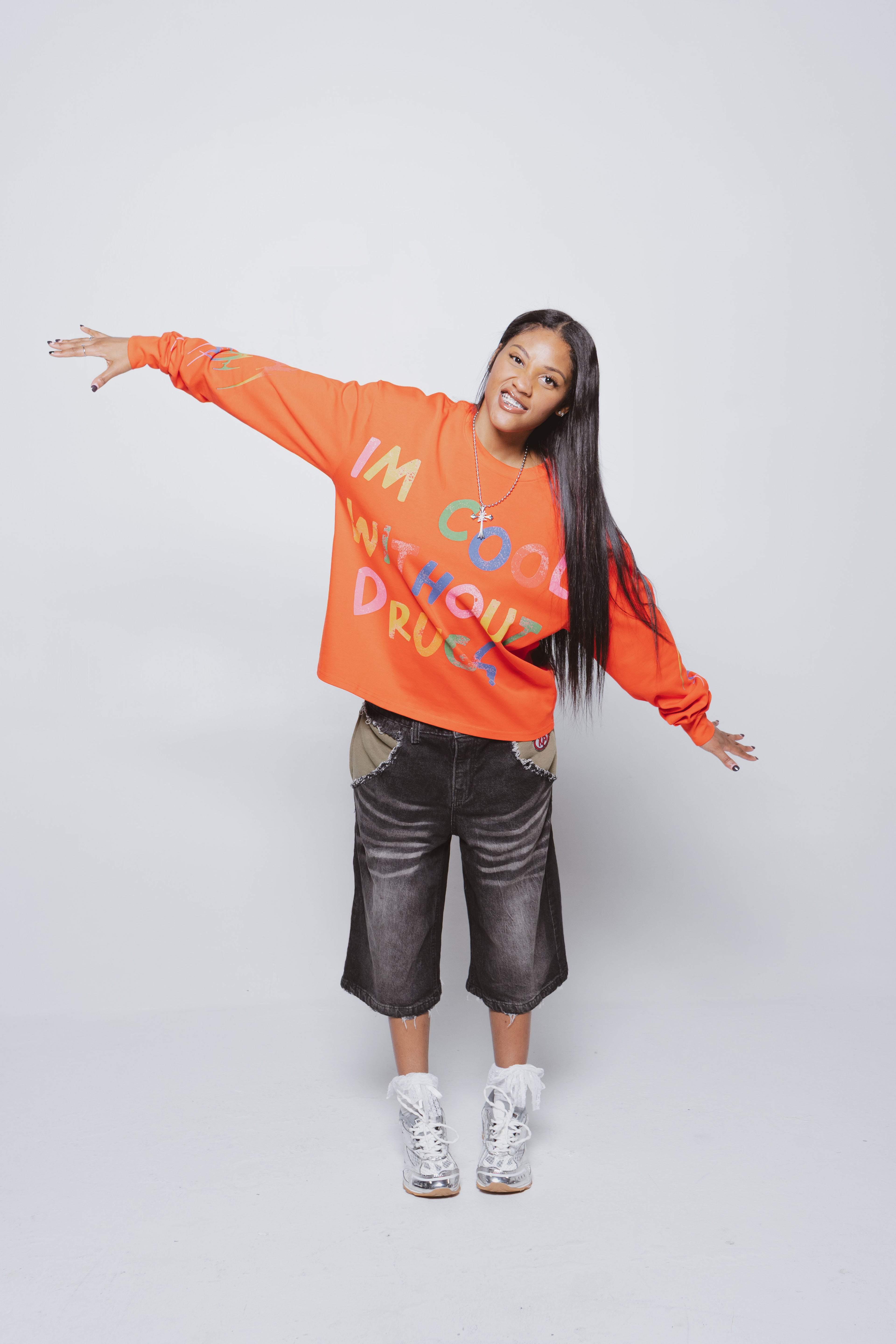 Cool Without Drugs Red Long Sleeve