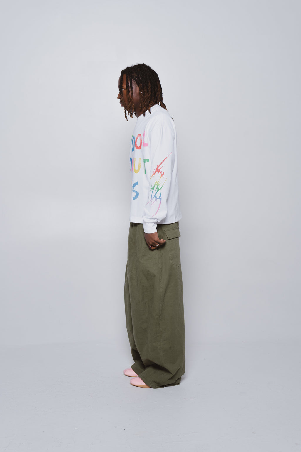 Cool Without Drugs White Long Sleeve
