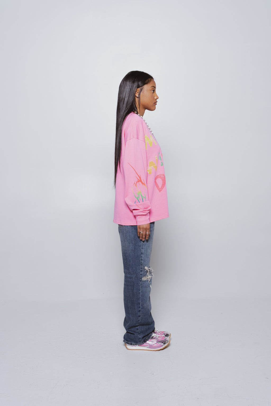 Cool Without Drugs Pink Long Sleeve
