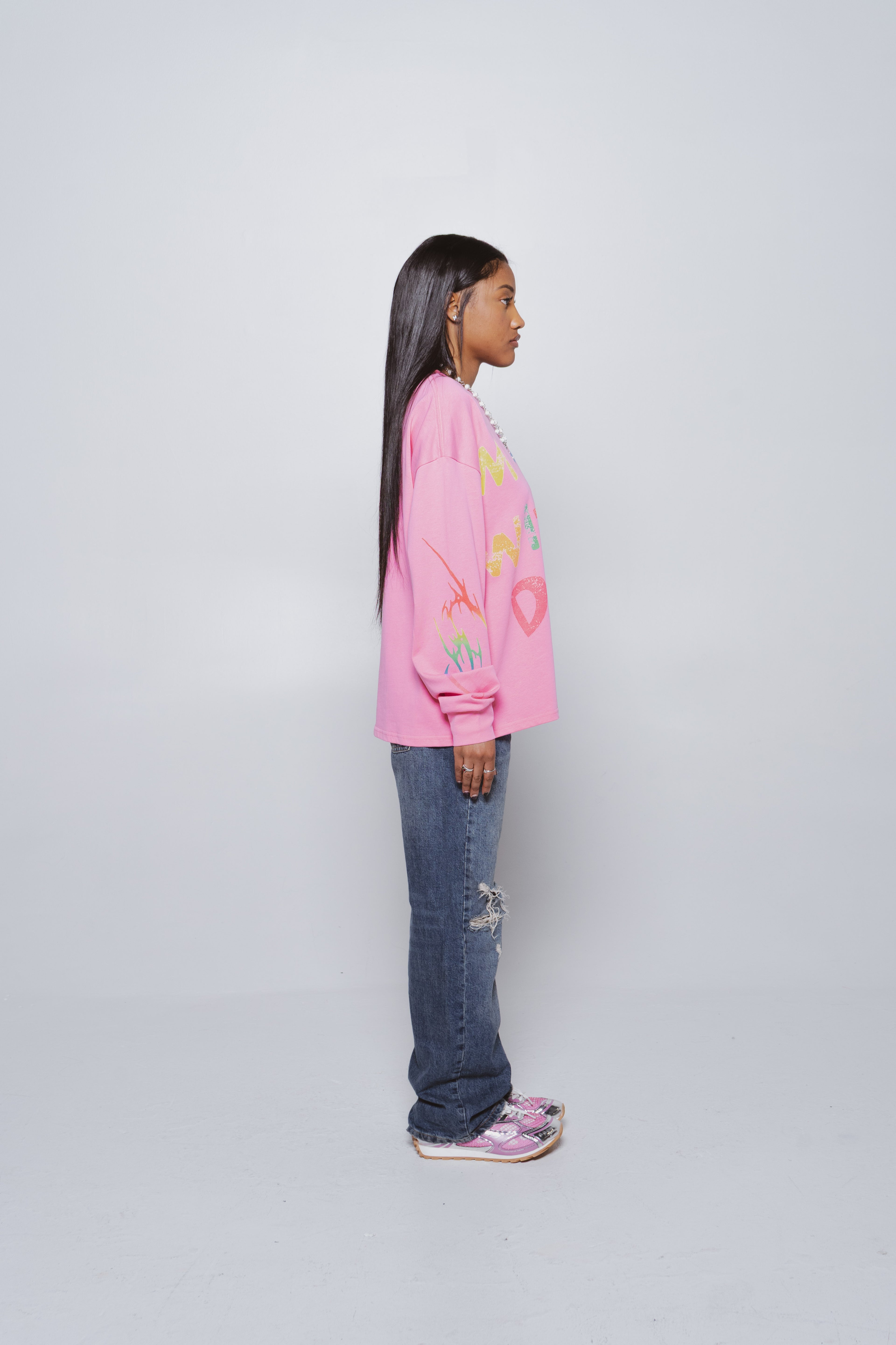 Cool Without Drugs Pink Long Sleeve