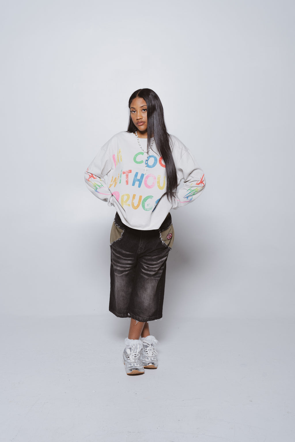 Cool Without Drugs Grey Long Sleeve